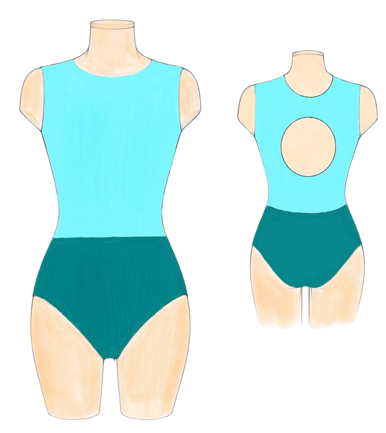 Maillot dúo